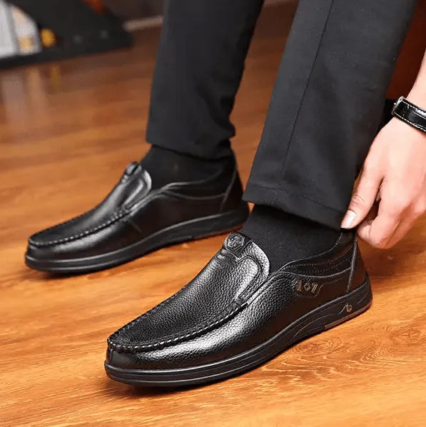 Sapato Mocassim De Couro Oxford
