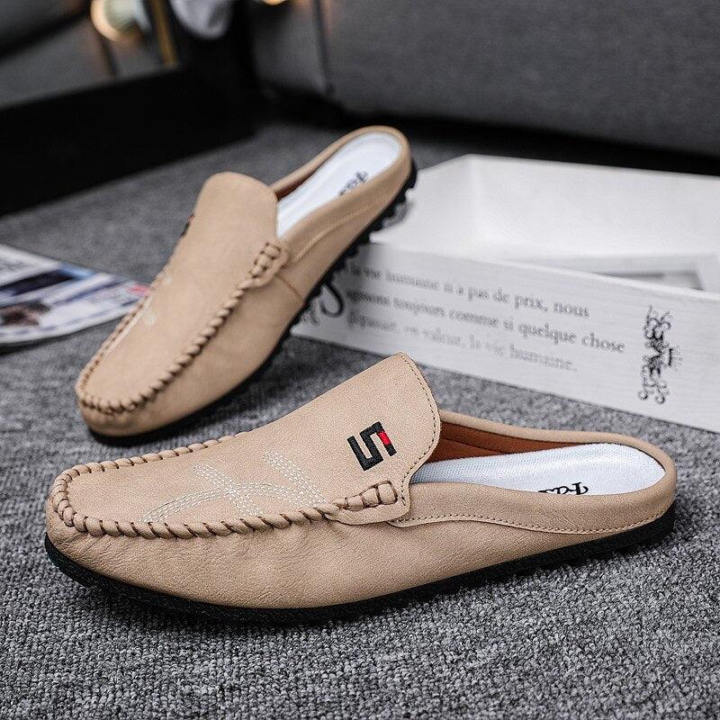 Sapato Mocassim de Couro Riccardo