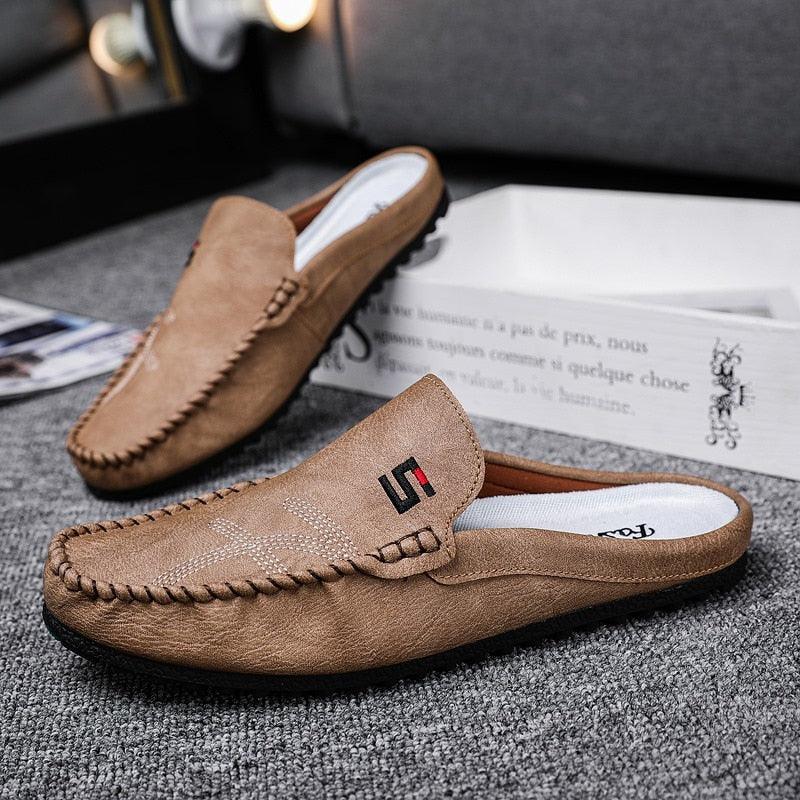 Sapato Mocassim de Couro Riccardo
