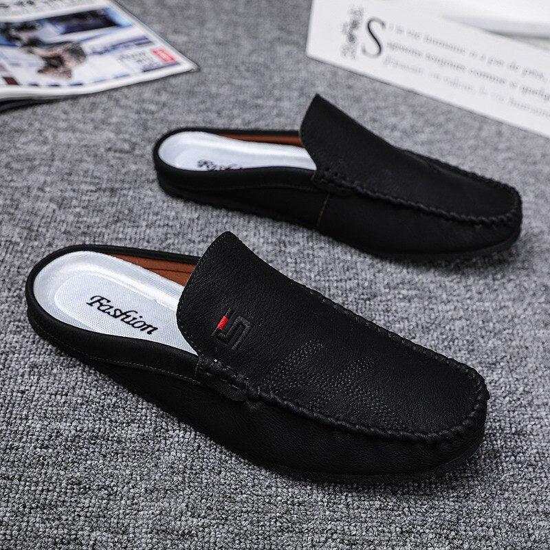 Sapato Mocassim de Couro Riccardo
