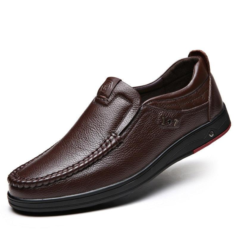 Sapato Mocassim De Couro Oxford
