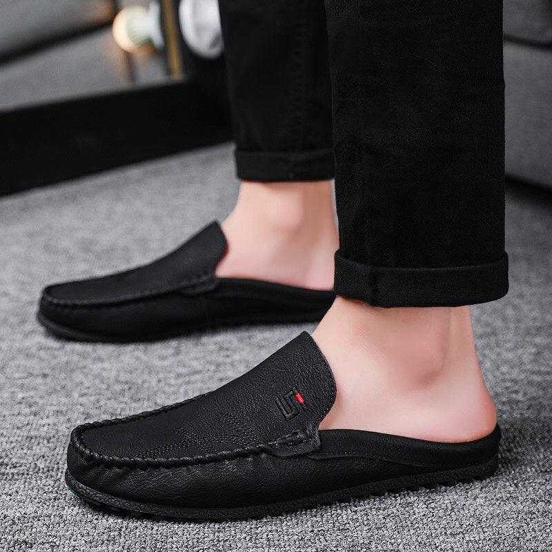 Sapato Mocassim de Couro Riccardo