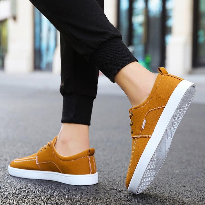 Tênis Casual Polo em Camurça