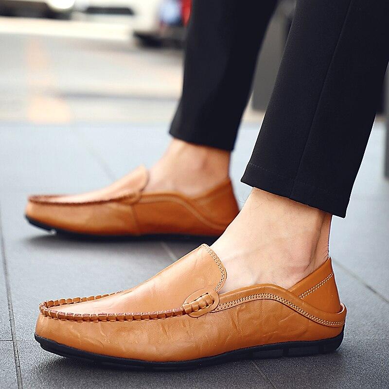 Sapato Mocassim de Couro Sfizio