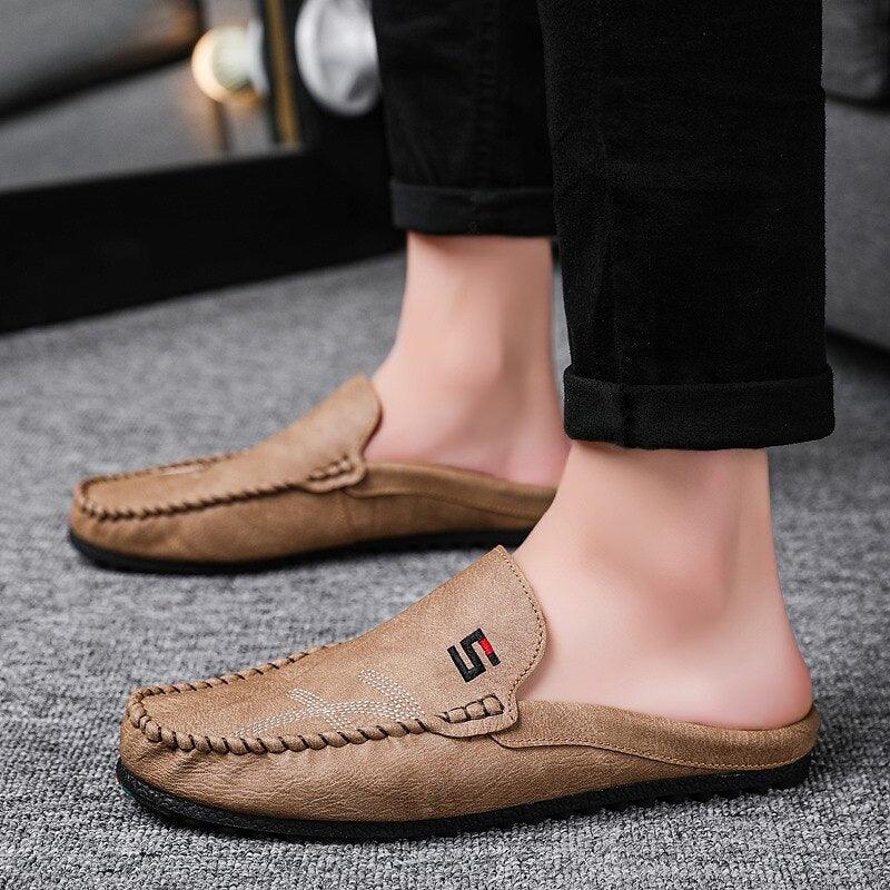 Sapato Mocassim de Couro Riccardo