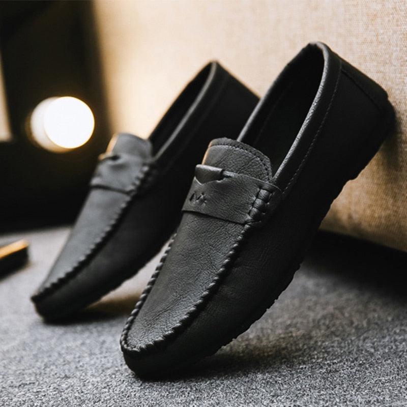 Sapato Mocassim de Couro Giordano