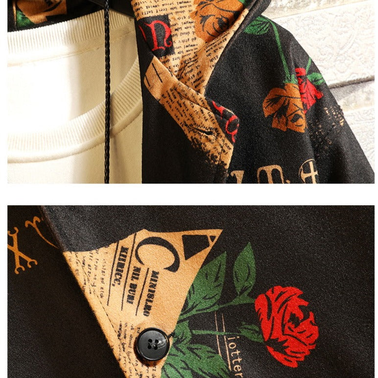 Jaqueta Hipper Patchwork Masculina