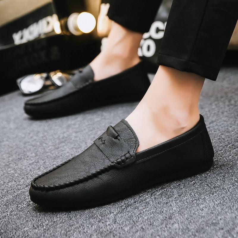 Sapato Mocassim de Couro Giordano