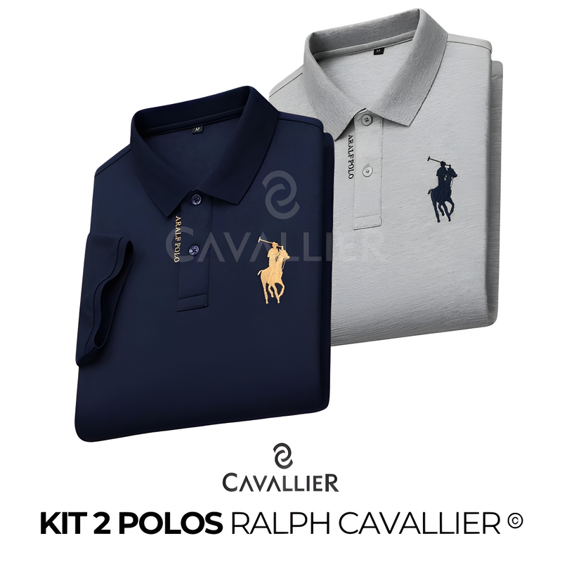 Kit 02 Camisas Polo Ralph Cavallier®