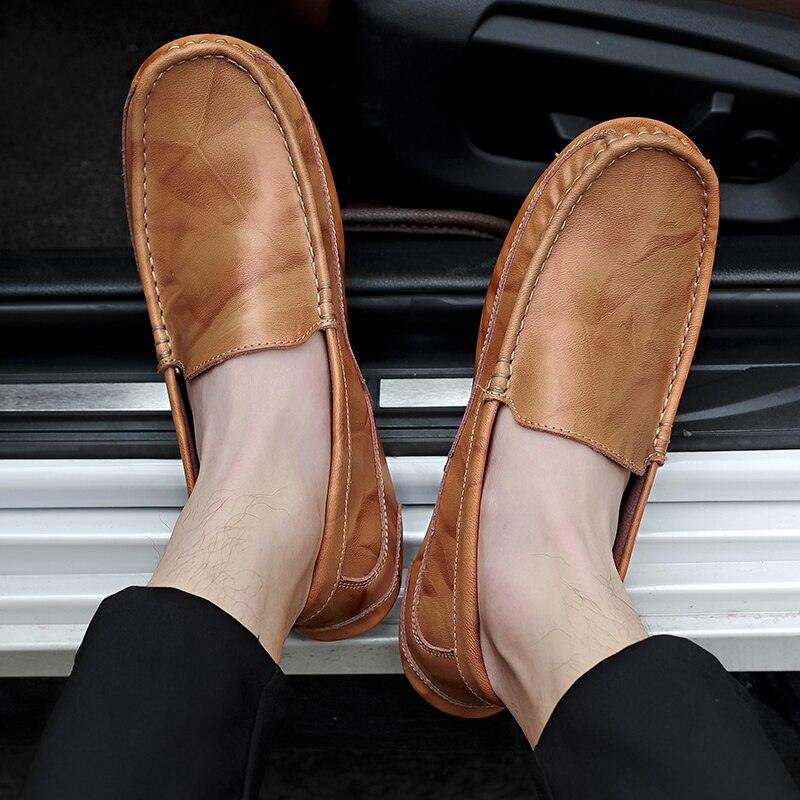 Sapato Mocassim de Couro Sampaoli