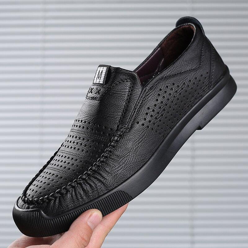 Sapato Mocassim de Couro Cantini