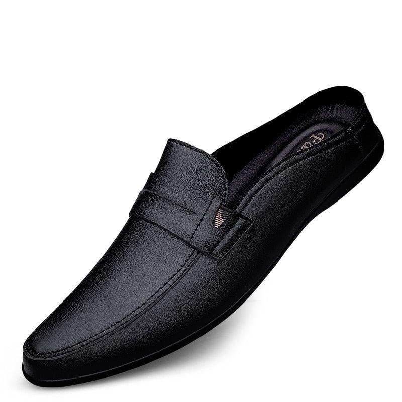 Sapato Mocassim de Couro Greco