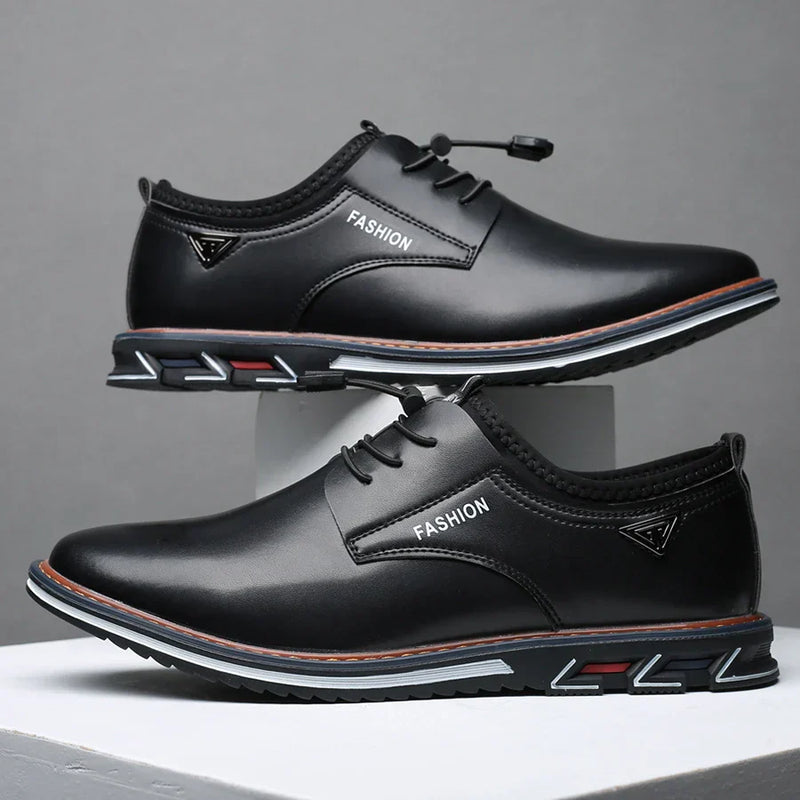 Sapato Masculino Casual de Couro Elegance