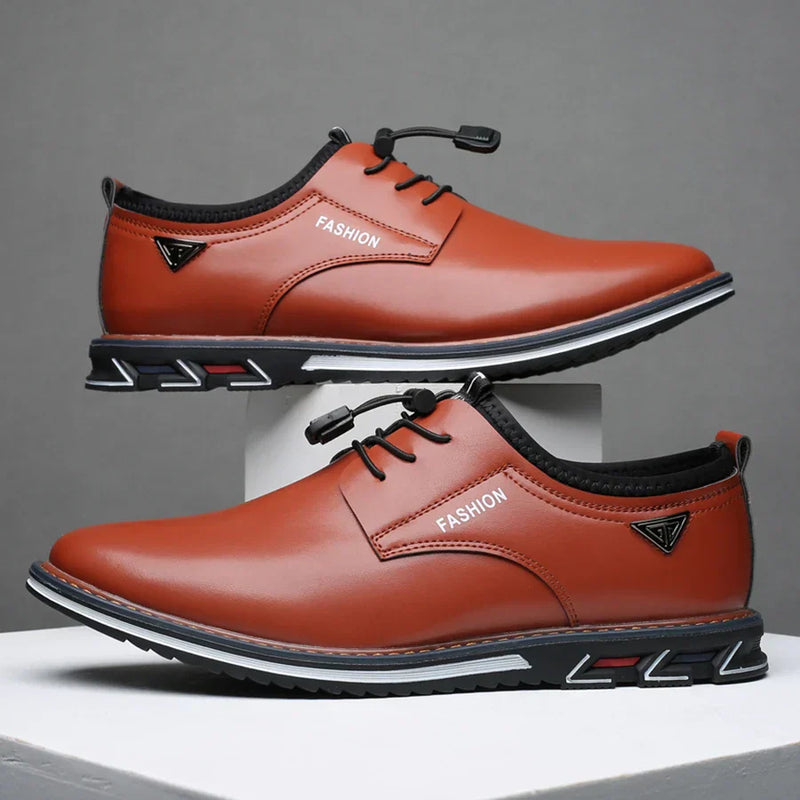 Sapato Masculino Casual de Couro Elegance