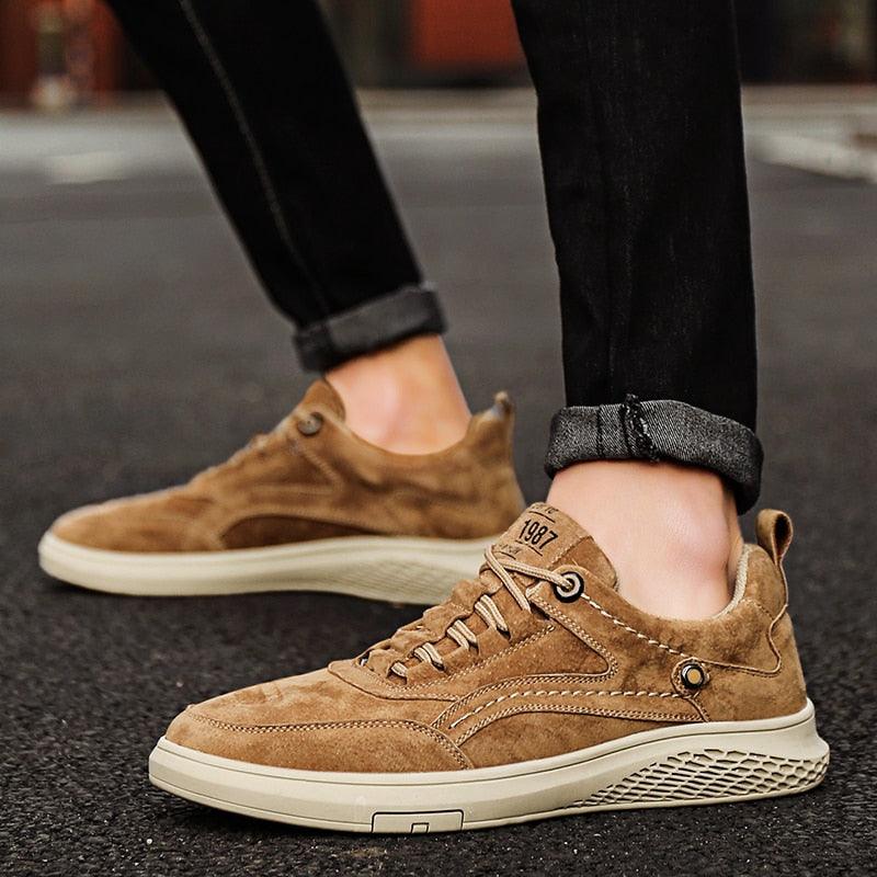 Tênis Casual Urban Michigan Couro