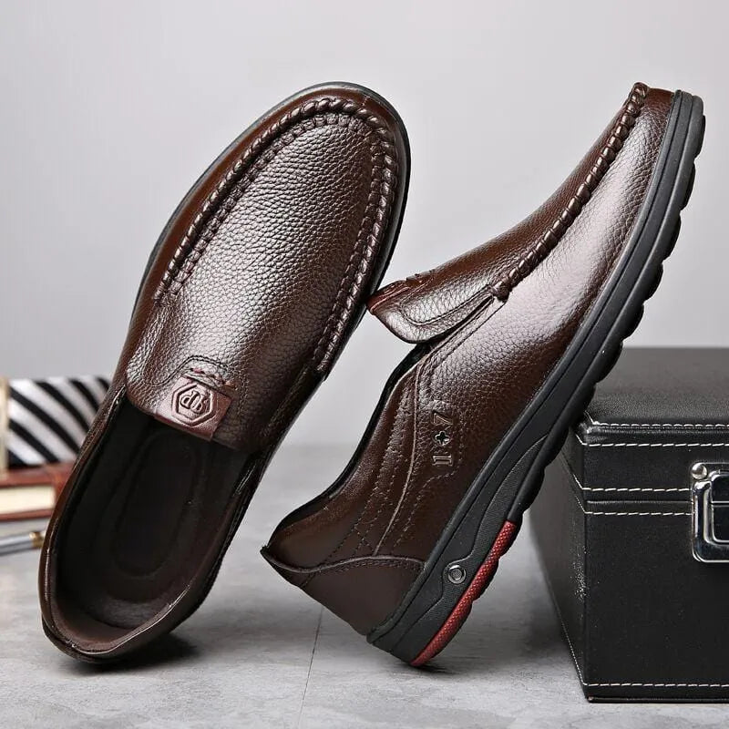Sapato Mocassim De Couro Oxford