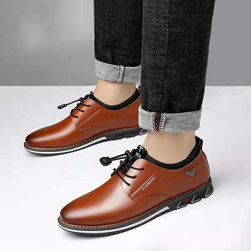 Sapato Masculino Casual de Couro Elegance